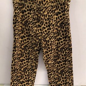V.S. “PINK” FASHION LEGGINGS (CHEETAH) - L - NEW!